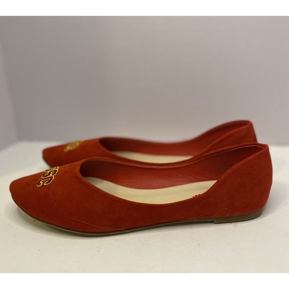 USC Women's Red Flats - Picture 7 of 10